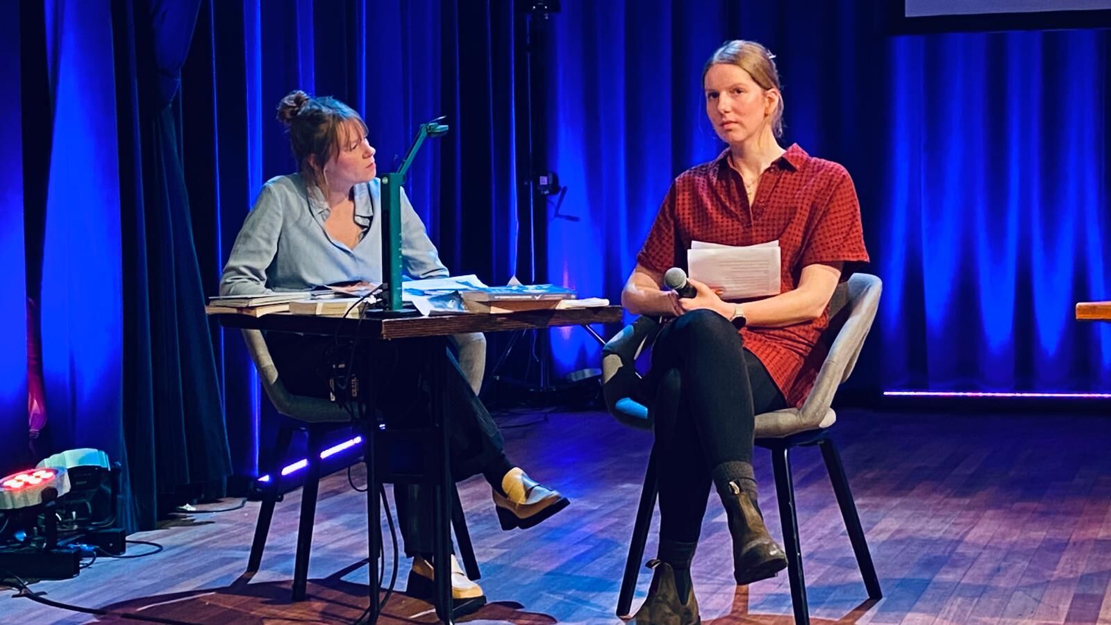Boekpresentatie 'Het ongemak van een lichaam' van oud-WOLKer Corinne Heyrman en Jante Wortel in De Balie